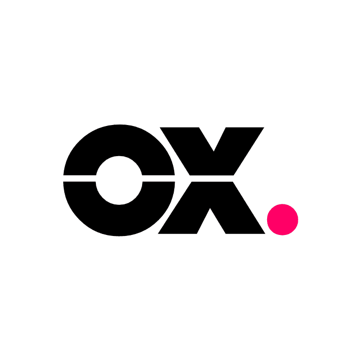 OX black logo